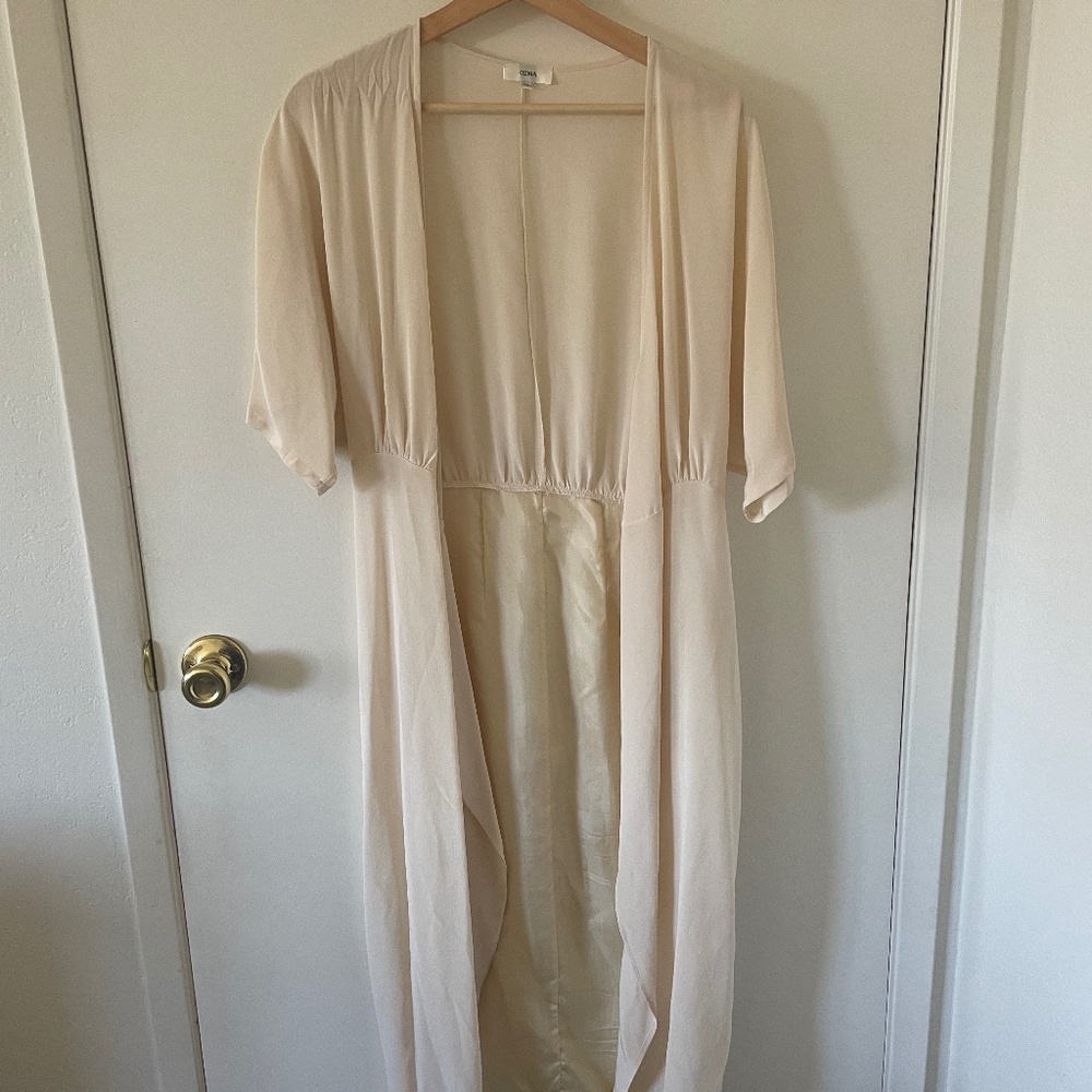 OZMA Shiso Dress XS in Conch